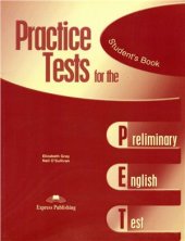 book Practice Tests for the PET. Student's Book