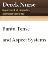 book Bantu Tense and Aspect Systems