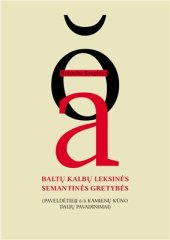 book Lexical-semantic variants in Baltic Languages