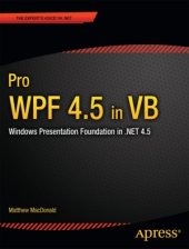 book Pro WPF 4.5 in VB: Windows Presentation Foundation in .NET 4.5