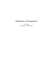 book Mechanics of Composites