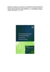 book Re-territorializing the Russian North through hybrid forest management