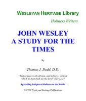 book John Wesley: A Study For The Times