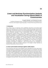 book Linear and Nonlinear Syncronization Analysis ans Visualisation during Altered States of Consciousness