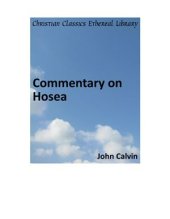 book Commentary on Hosea
