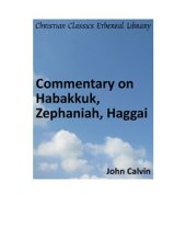 book Commentary on Habakkuk, Zephaniah, Haggai