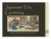 book Japanese Tea Ceremony