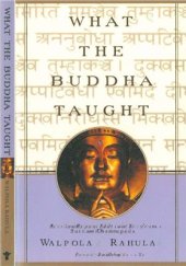 book What the Buddha Taugh
