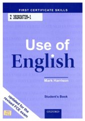 book First Certificate Skills. Use of English Student's Book