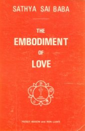 book Sathya Sai Baba. The Embodiment of Love