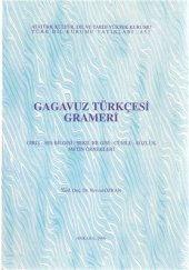 book Gagavuz türkçesi grameri