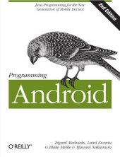 book Blake, Nakamura Masumi. Programming Android, 2nd Edition