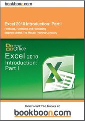 book Excel 2010 Introduction. Part I. Formulas, Functions and Formatting