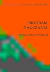 book Program nauczania języka łemkowskiego (rusińskiego) dla szkoły podstawowej i gimnazjum