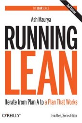 book Running Lean: Iterate from Plan A to a Plan That Works. 2nd edition