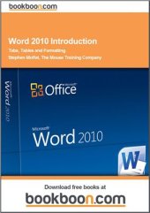 book Word 2010 Introduction. Tabs, Tables and Formatting