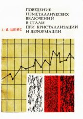 book Поведение неметаллических включений в стали при кристаллизации и деформации