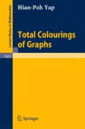 book Total Colourings of Graphs