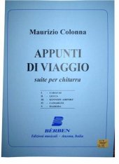 book Appunti di viaggio. Suite per chitarra