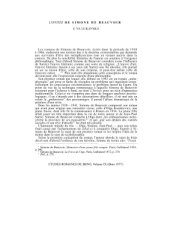 book L'Invitée de Simone de Beauvoir