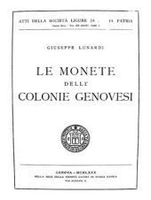 book Le monete delle colonie genovesi / Монеты генуэзских колоний