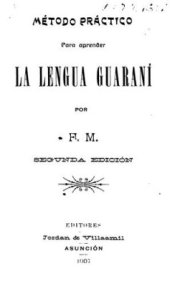 book Método práctico para aprender la lengua guaraní