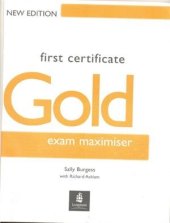 book First Certificate Gold Exam Maximiser