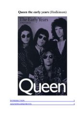 book Queen: the early years