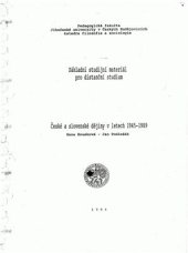 book České a slovenské dějiny v letech 1945-1989