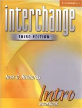 book Interchange Intro Workbook