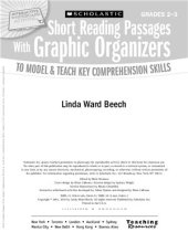 book Scholastic. Short Reading Passages & Graphic Organizers to Build Comprehension: Grades 2-3