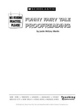 book No Boring Practice, Please! Funny Fairy Tale Proofreading