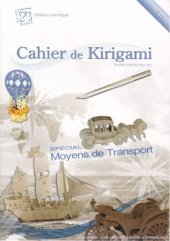 book Cahier de Kirigami. Special Moyens de Transport