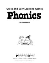 book Scholastic Teaching Resources. Quick-and-Easy Learning Games: Phonics