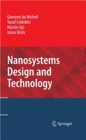 book Nanosystems Design and Technology