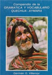 book Compendio de la gramatica y vocabulario quechua-aymara