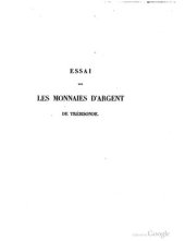 book Essai sur les aspres comnénats, ou blanc d'argent de Trébisonde / Пфаффенхоффен де Ф. Очерк об аспрах Комнинов, или о серебре трапезундского чекана