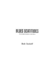 book Blues Scatitudes. Vocal Improvisations Of The Blues / Блюзовые этюды. Вокальная импровизация в блюзе