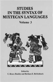 book Studies in the Syntax of Mixtecan Languages. Volume III