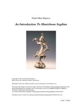 book An Introduction to Manichean Sogdian