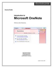 book Introduction to Microsoft OneNote