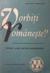 book Vorbiţi româneşte? Zwięzły kurs języka rumuńskiego