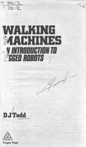 book Walking Machines: an Introduction to Legged Robots