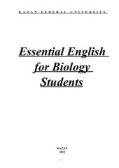 book Essential English for Biology Students