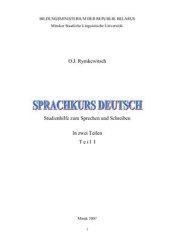 book Sprachkurs Deutsch Teil 1