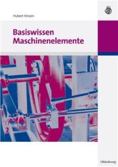 book Basiswissen Maschinenelemente