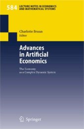 book Advances in Artificial Economics: The Economy as a Complex Dynamic System