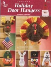 book Crochet Holiday Door Hangers