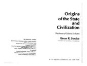 book Origins of the State and Civilization. The Process of Cultural Evolution