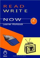 book Read Write Now Learner Workbook 2